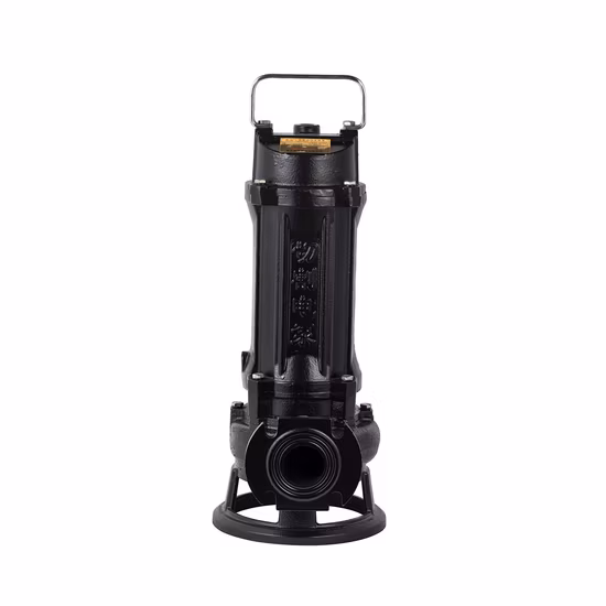 Bomba de agua sumergible de la serie Wq de hierro fundido de 1HP a 200HP para aguas residuales